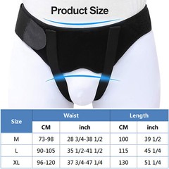 Hernia Support Belt Inguinal Groin Hernia Pain Relief Truss Brace for Men/Women