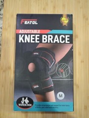 Featol Adjustable Knee Brace Size Medium Unisex Men/Women