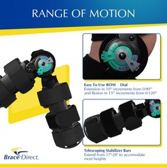 Knee Post Op ROM T Scope Brace for ACL, MCL, PCL