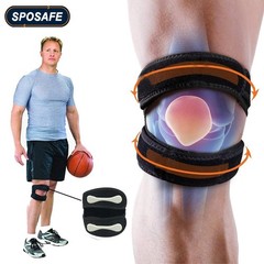 1 Pair Compression Knee Support Brace Patella Joint Pain Arthritis Relief Sleeve