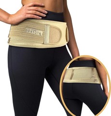 Sacroiliac Hip Belt SI Joint Support Brace for Sciatica Lower Back Pain Black…