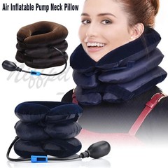 Cervical Neck Traction Device Collar Brace Support Pain Relief Stretcher Therapy