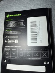 SOLOEVER Orthopedic Support Sleeve/Brace Size L Black/Green CE Marking