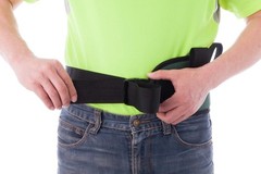 Comfortable & Durable Gait Belt with 4 Handles for Safe Transfers – Large 5.5in