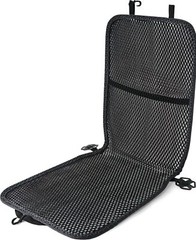 Cool 3D Air Mesh Car Seat Cushion Pad 41x15in Black for Car Office Wheelchair