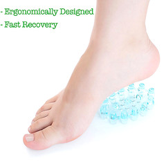 Plantar Fasciitis, Arch Support & Foot Massager Kit Inserts and Sleeves 3 pieces