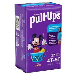 Pull-Ups Learning Designs Boys‘ Training Pants 4T-5T 17 Ct CA of 68
