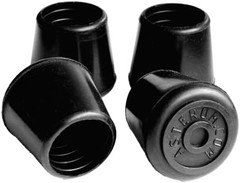 Cane Tips – 7/8 Inches – Rubber Cane Tips, Walking Cane Accessories (Pack of 4)