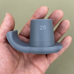 4Pcs Walker Glide Skis Universal Replacement Feet Rubber Tips Cap Folding Walker