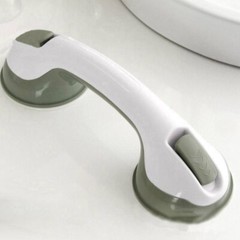 US 1-2 Pcs Bath Safety Handle Suction Cup Handrail Grab Grip Tub Shower Bar Rail
