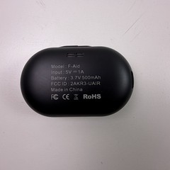TTQ Hearing Aids for Seniors with Bluetooth Rechargeable F-AID Black
