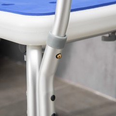 EVA Padded Bath Seat with Adjustable Height, 299 lbs. Capacity