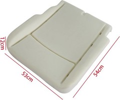 Driver Side Bottom Seat Foam Cushion Pad Replacement Compatible with Dodge