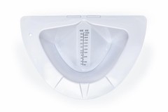 Graduated Specimen Collector Pans [Pack of 5] Toilet Nursing Hat for Urine, Vomi