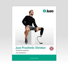 Juzo Dynamic 30-40mmHg Below Knee Prosthetic Shrinker 12″/30 cm, Silicone, Black