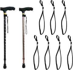 20 Pcs Cane Wrist Strap, Cane Accessories Replacement Stretchable Elastic Wrist