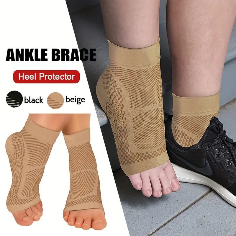 Hot Neuropathy Socks For Women and Men, 2Pairs Soothe Compression Socks Relief++