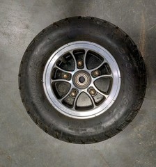 LRB402309 Drive Medical Front Wheel Assembly. Tire, Wheel, Inner Bearings.