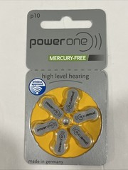 PowerOne P10 High Level Hearing Aid Batteries ALL EXPIRED 2022 8 Packs