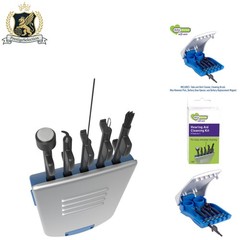 Essential 5-Piece Hearing Aid Cleaning Set – Travel-Friendly & Ergonomic Design