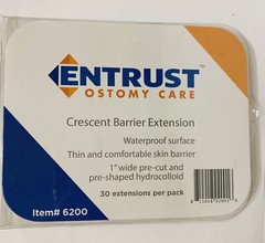 30 Entrust 6200 Crescent Barrier Extensions 1″ Wide 1BX/30EA