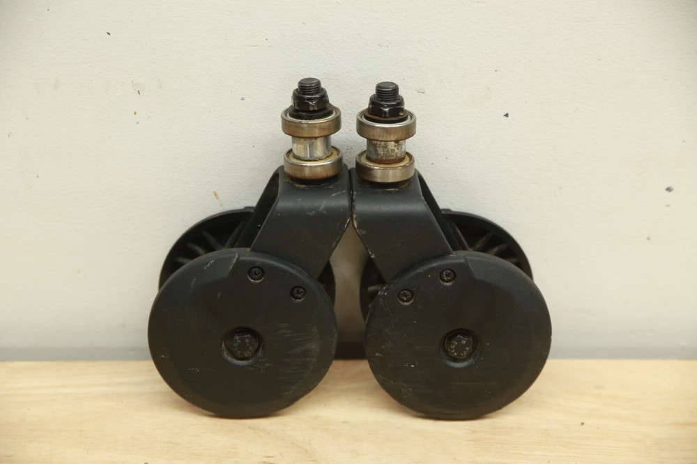 PAIR of Caster Forks for Pride Jazzy EVO613 Power Chairs – 5″ Wheel Tire Bracket
