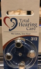 Total Hearing Care Size 312 THC3124ZM Hearing Aid Batteries 40 pcs Exp Sept ’22
