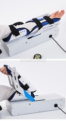Adjustable Elbow Exerciser, 6-Speed CPM Machine for Post-Surgery Injury Recovery