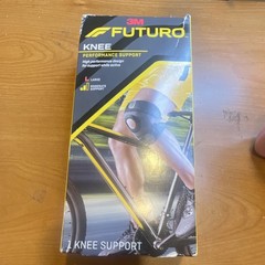 FUTURO Knee Performance Support Brace Adjustable Large Neoprene Blend Black