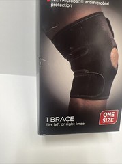 Equate Knee Brace with Microban Antimicrobial Protection, Adjustable Support
