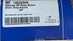 DeRoyal WARRIOR® II KNEE BRACE
