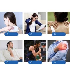 Double Shoulder Brace Torn Rotator Cuff Pain Relief Support Sleeve Adjustable HL