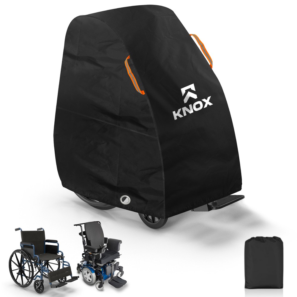 KNOX Universal Wheelchair Cover, 600D Waterproof & Dustproof, 39″ x 30″ x 39″