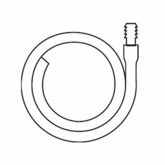 Hollister Extension Tubing 18 Inch L, 11/32 Inch ID, With Connector – 1 Count