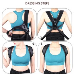 Posture Corrector Adjustable Back Brace Shoulder Support Clavicle Belt Men Women