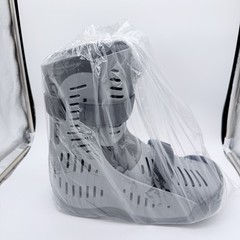 New Ossur Rebound Air Walker Boot Low Top Size XL w/ Air Pump & Rocker Bottom