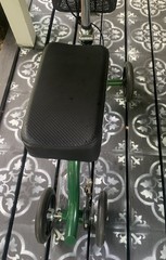 KneeRover® Steerable Knee Scooter Green With Basket & Brake Lightly Used EUC