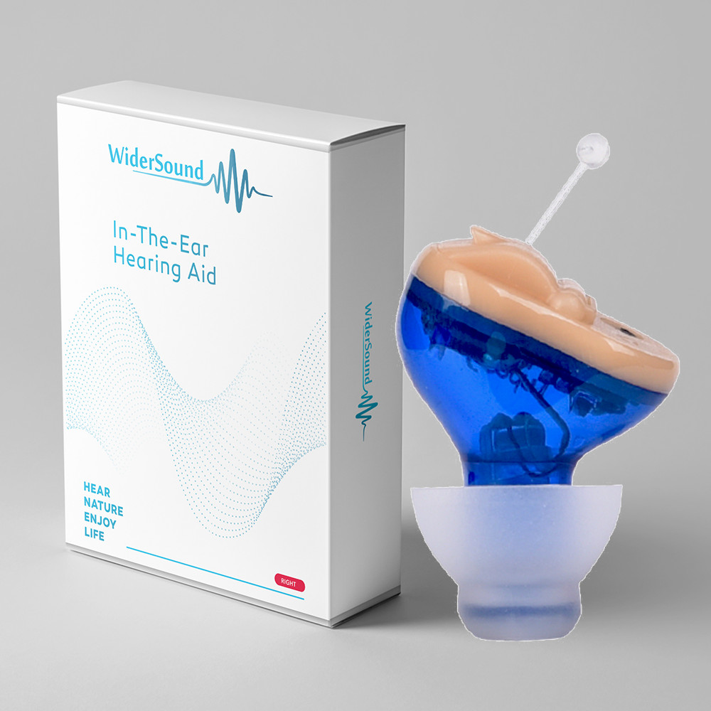 Right Ear – WiderSound® C100 – CIC Replaceable Battery Hearing Aid