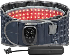 Red Light Heating Decompression Belt with Electric Pump for Lower Back Pain, Cor
