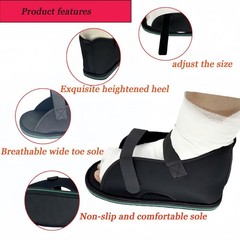 Adjustable plaster shoes postoperative shoes, walking shoes with sticker, sui…