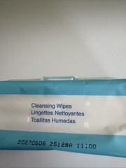Presto Cleansing Wipes 1 Pack 48 Counts 12×8 In, Alcohol Free, Hypoallergenic