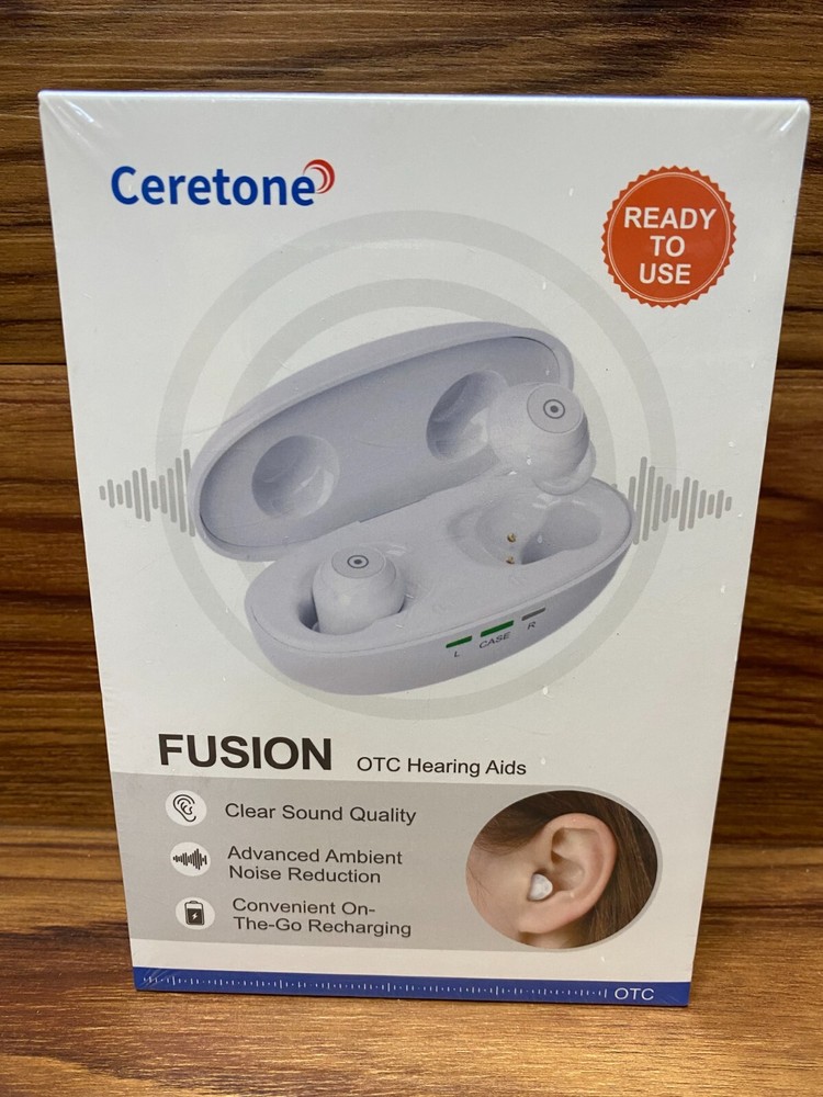 Ceretone Fusion OTC Hearing Aids (CE-A61AT) – NEW SEALED