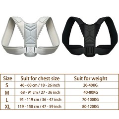Posture Corrector Adjustable Back Brace Shoulder Support Clavicle Belt Men Women
