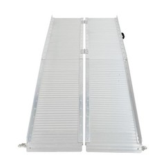6 Ft Aluminum Multi-Folding Wheelchair Scooter Mobility Ramp Portable Non-Slip