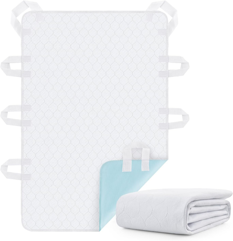 Almohadillas de Incontinencia Lavables con 8 Asas Transferencia 34×52 Pulgadas
