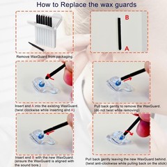 for Nanocare 3.0 Wax Guards Filters Same As 10993607 for Signia/Connexx/Rexto…
