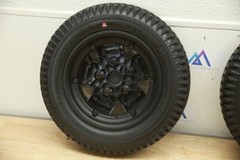 100% TREAD – Pair Drive Wheels Tires for Quantum Edge 3, Stretto & 4Front Chairs