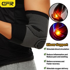 Elbow Support Compression Sleeve Brace Tendonitis Arthritis Reduce Joint Pain US