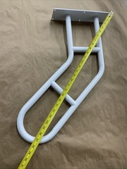 Handrail for Outdoor / Indoor Steps Wall Mount Stair Railing Handicapped / White