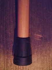 cane Water Buffalo horn handle copper ring tapered hickory shaft MADE IN THE USA